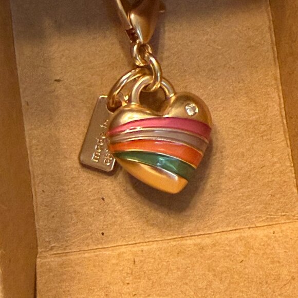 NWB Coach Boxed Long Zip Around Wallet In Signature Leather w/2 Charms Gift! - Picture 7 of 8